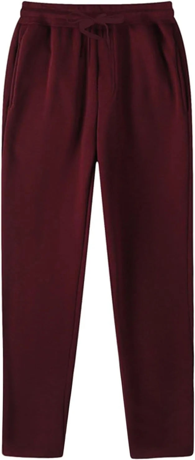 Men's Fashion Sweatpants Stretch Elastic Waist Joggers Running Workout Gym Track Golf Pants Work Multi Pockets