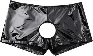 Men's Fishnet G String T Back Thongs Briefs Sexy Open Back Underwear Breathable Sexy Costume for Couples/Party