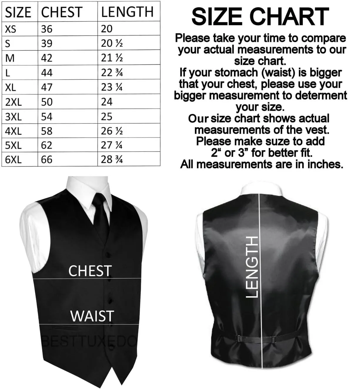 Men's Formal, Prom, Wedding, Homecoming, Cruise Tuxedo Vest, Bow-Tie & Hankie Set in Paisley