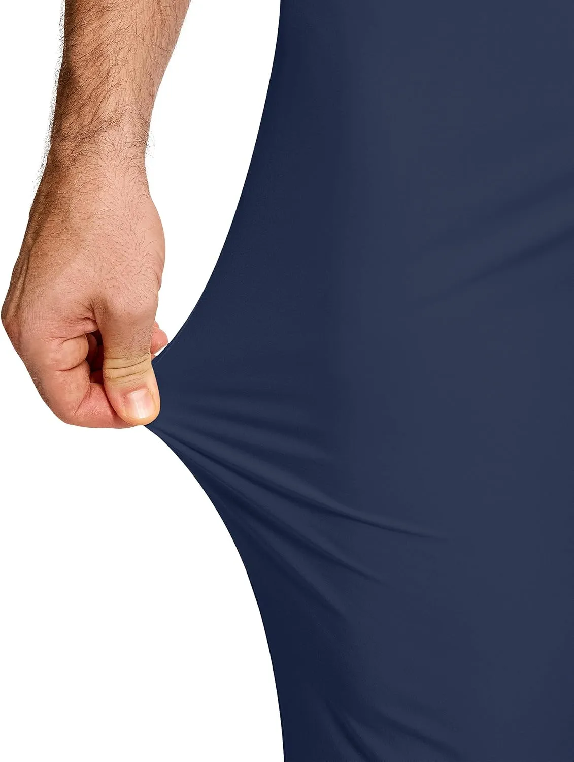 Men's Golf Dress Pants 30" Inseam Stretch Skinny Tapered Lightweight Breathable Chino Trousers with Pockets for Casual Work