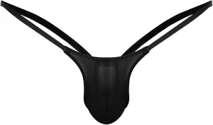 Men's Sex Solid Pouch Thong Breathable Men Low Rise G-String Briefs Sexy T-Back Bulge Pouch Underwear