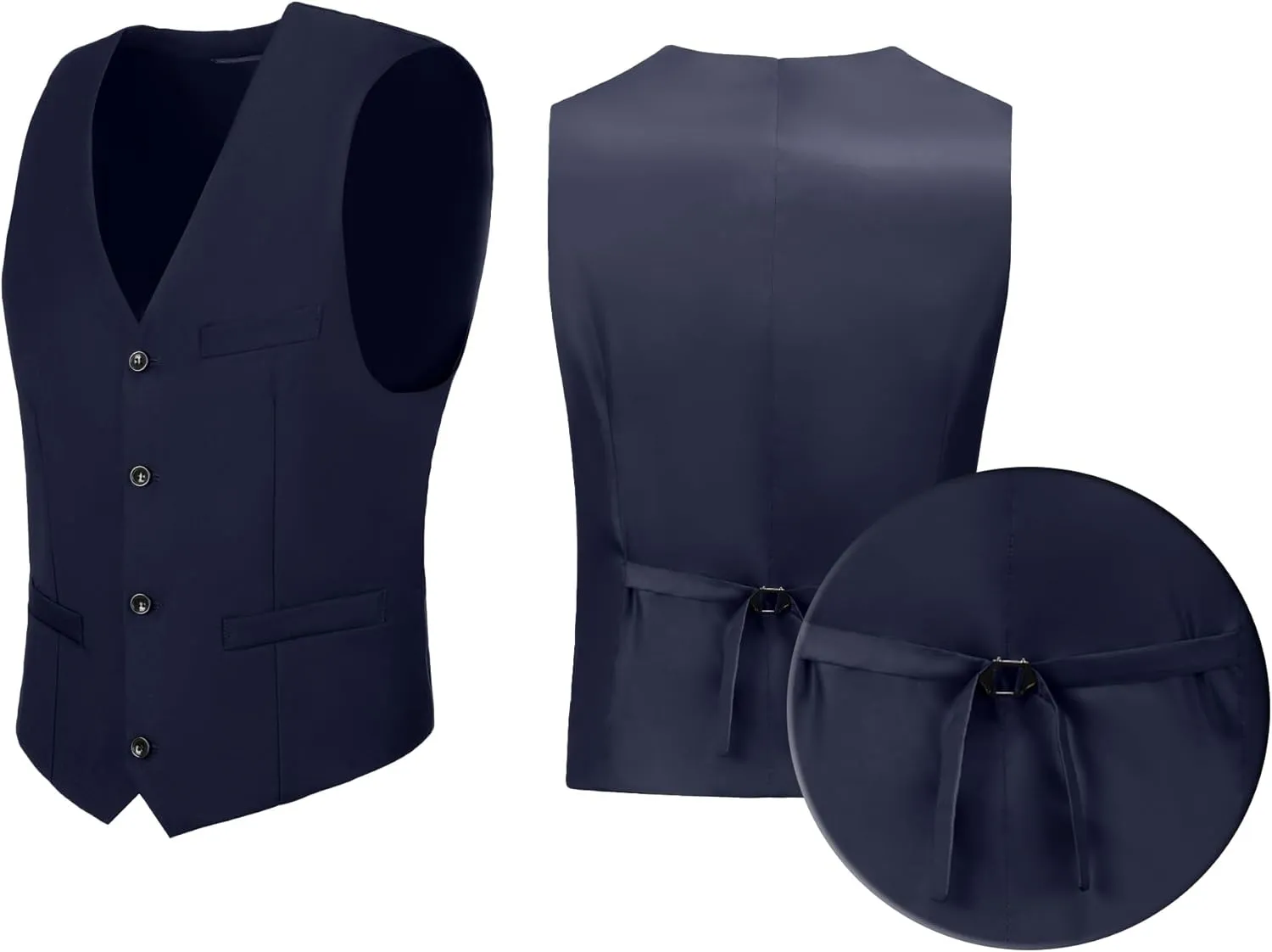 Mens Slim Fit Suit Formal 3 Piece Suit Set Double Breasted Suit Men Wedding Prom Tuxedo Blazer Jacket Vest Pants Set