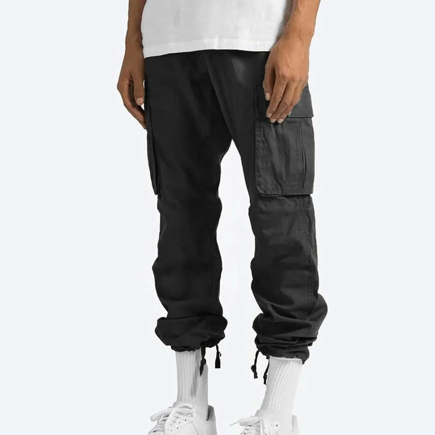Men's Sports Casual Jogging Trousers Lightweight Hiking Work Pants Outdoor Pant