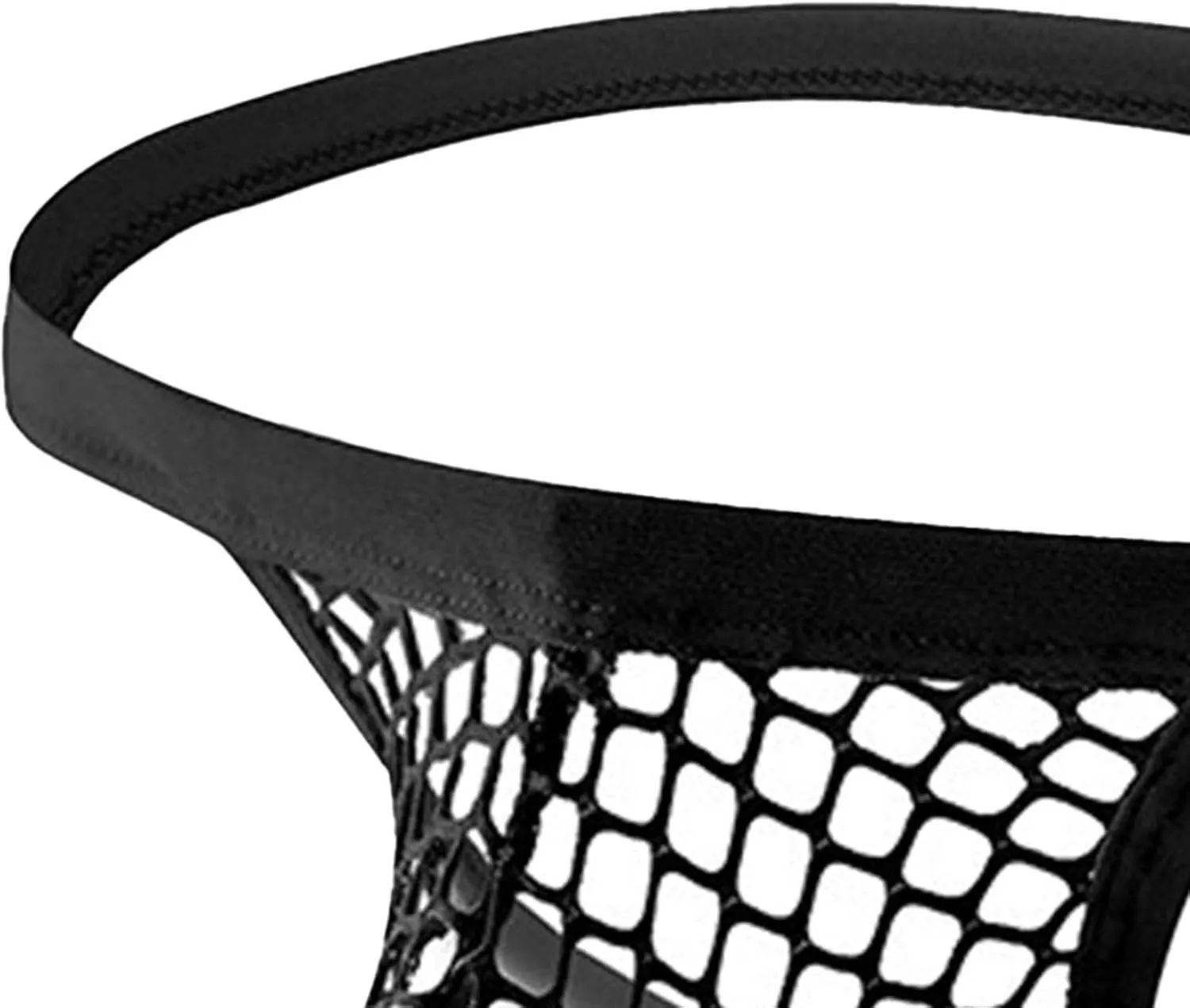 Men's U-Shaped Mesh Thong Sexy G-Strings See Through Men Underpants Breathable Fishnet Boxer Briefs Trunks