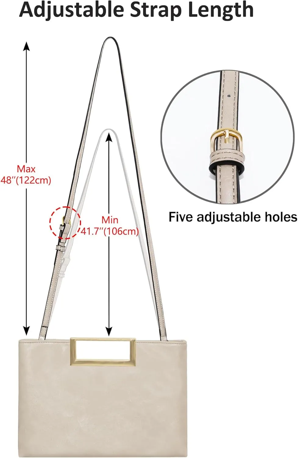 Milisente Clutch Purses for Women Formal Casual Sparkly PU Leather Handbag Purse with Handle for Prom Cocktail Wedding