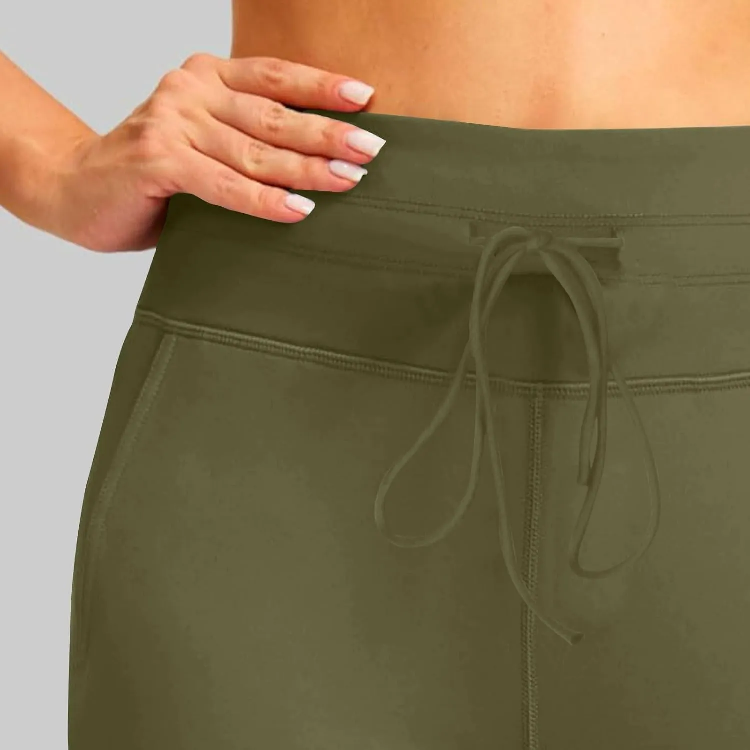 Pants for Women Joggers Casual Sports Pants Lightweight Quick Dry Pants Workout Pants Drawstring High Waist Trousers