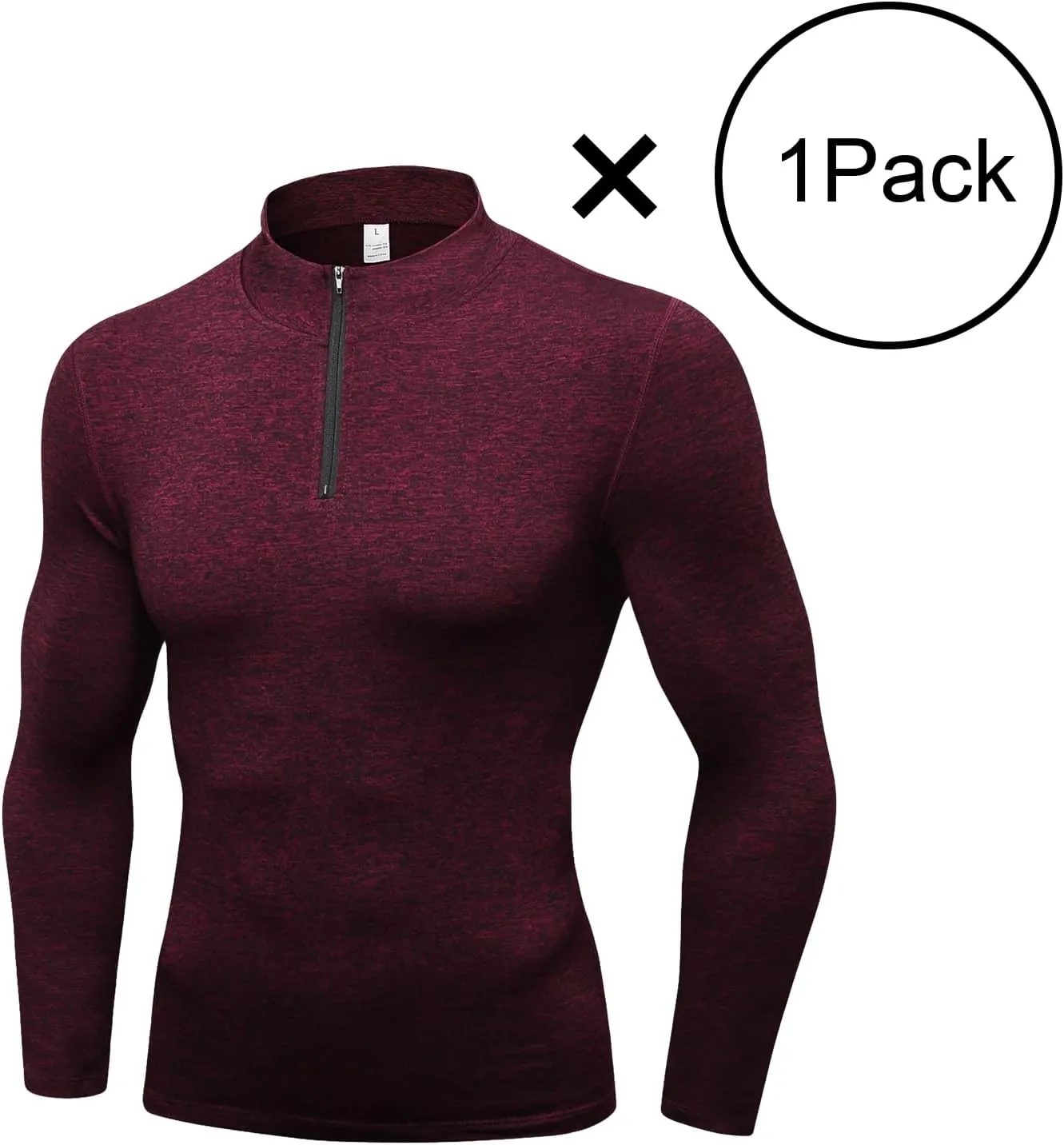 Personalized Men Thermal Compression Shirt Custom Logo Long Sleeve Athletic Baselayer Undershirt Gear T-Shirt