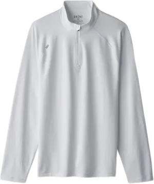 Rhone Men's Session 1/4 Zip, Italian Breathable Pique Fabric, GOLDFUSION Anti-Odor & Quick Dry Technology, UPF 50  Protection