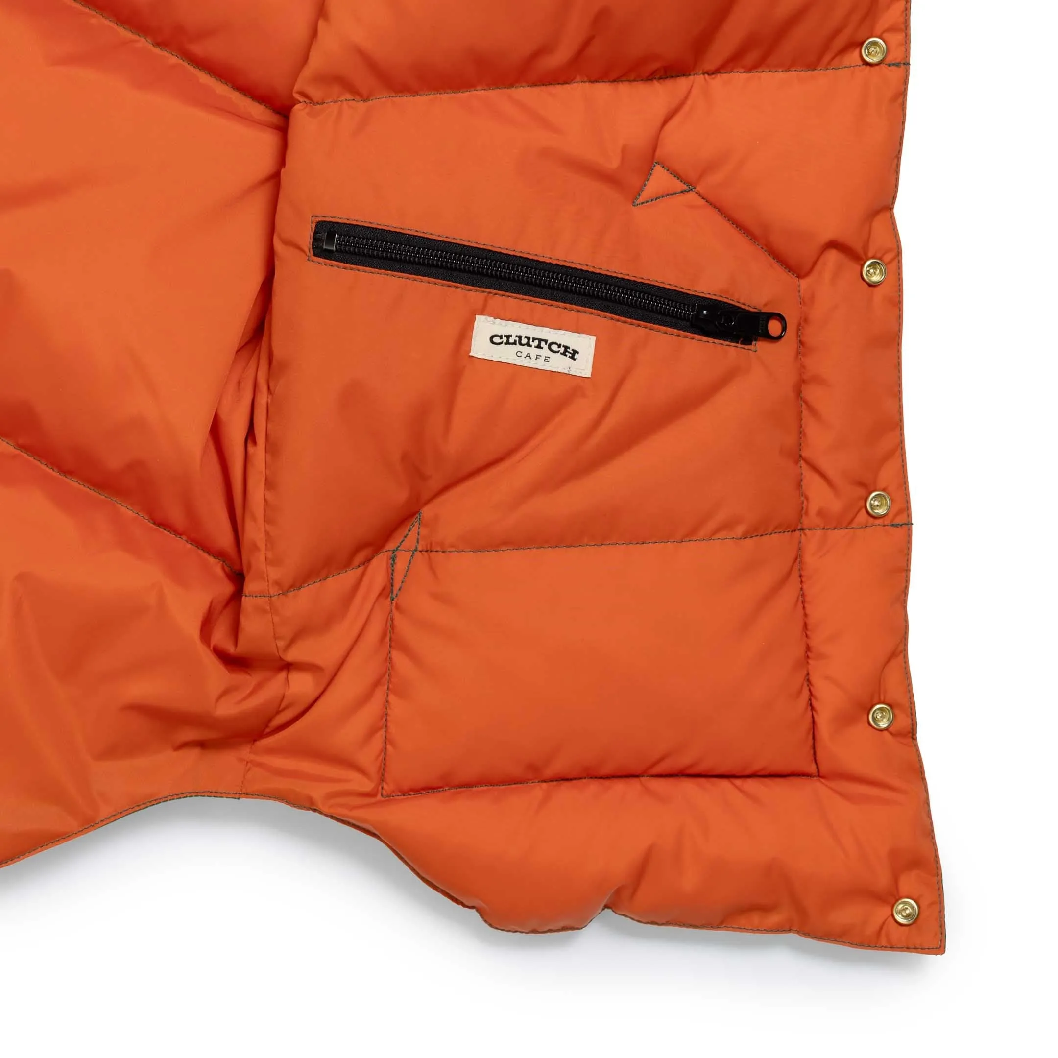 Rocky Mountain Featherbed For Clutch Cafe Down Vest Pine Green
