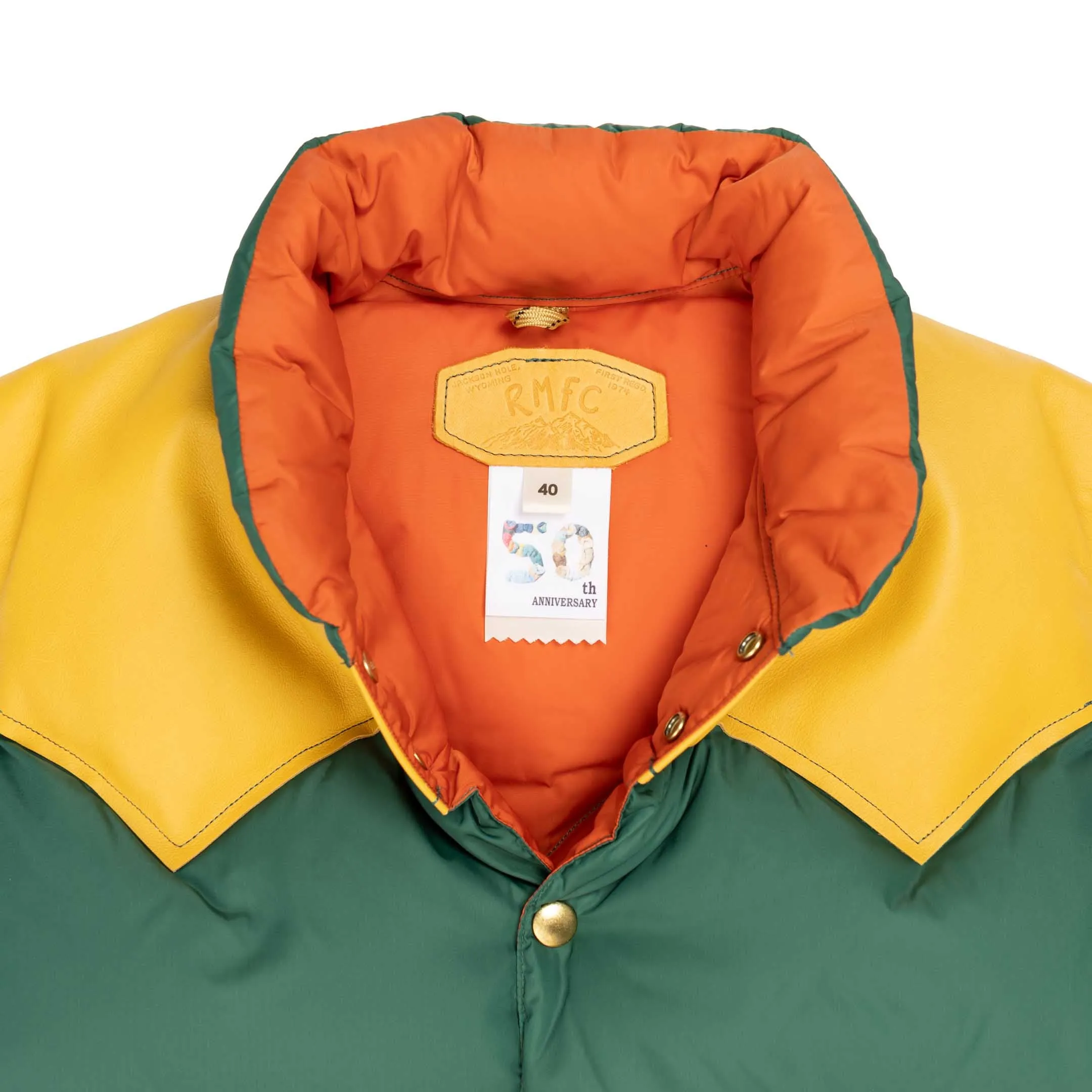 Rocky Mountain Featherbed For Clutch Cafe Down Vest Pine Green