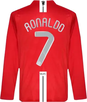 Ronaldo Portugal Long Sleeve Soccer Jersey for Men - High Performance Sports Shirt, Breathable and Quick Dry Fabric