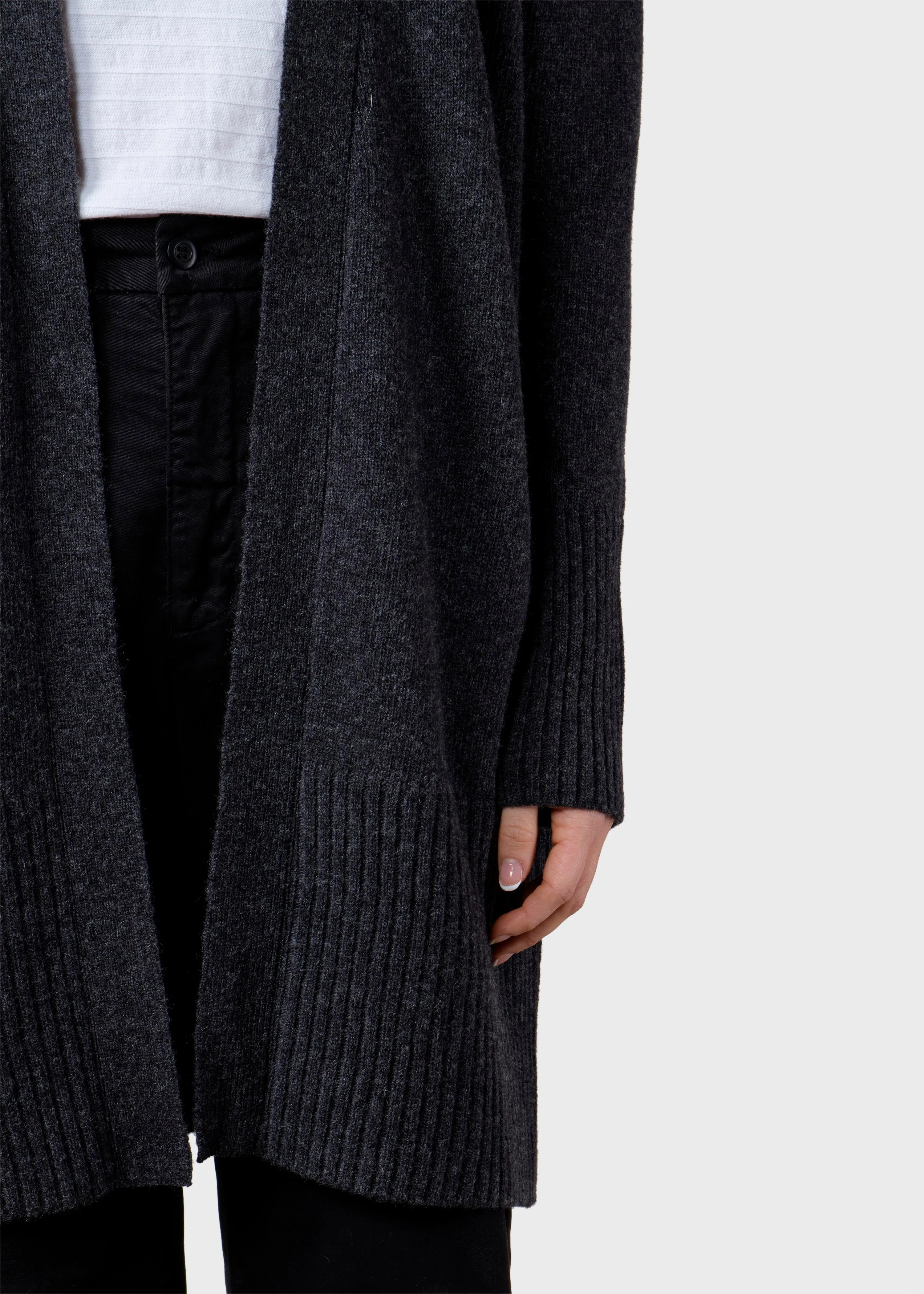 Rosemarie knit cardigan - Anthracite