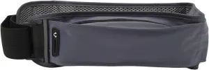 Running Waist Bag, Multi Independent Pockets Elastic Breathable Thin Light Jogging Waist Belt with Reflective Strip for Hiking Mountaineering Travel (Gray)