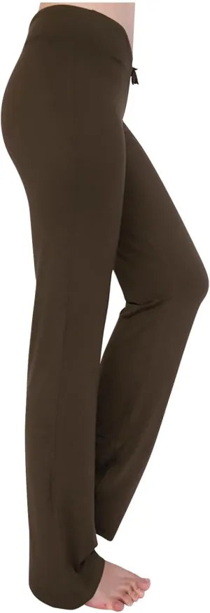 Ruziyoog Flared Yoga Pants for Women High Waist Stretchy Loose Casual Trousers Wide Leg Lounge Joggers Sweatpants