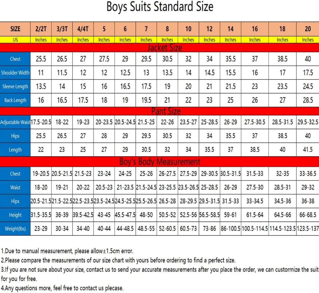 SAROULU Slim Fit Satin Boys Suit, 3 Pieces Kids Boy's Tuxedo Wedding Party Outfits