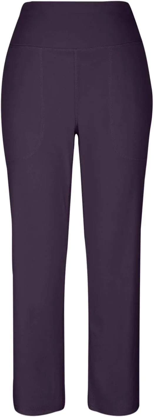 Scrub Pants for Women, Lounge Summer Casual High Waisted Sweatpants Baggy with