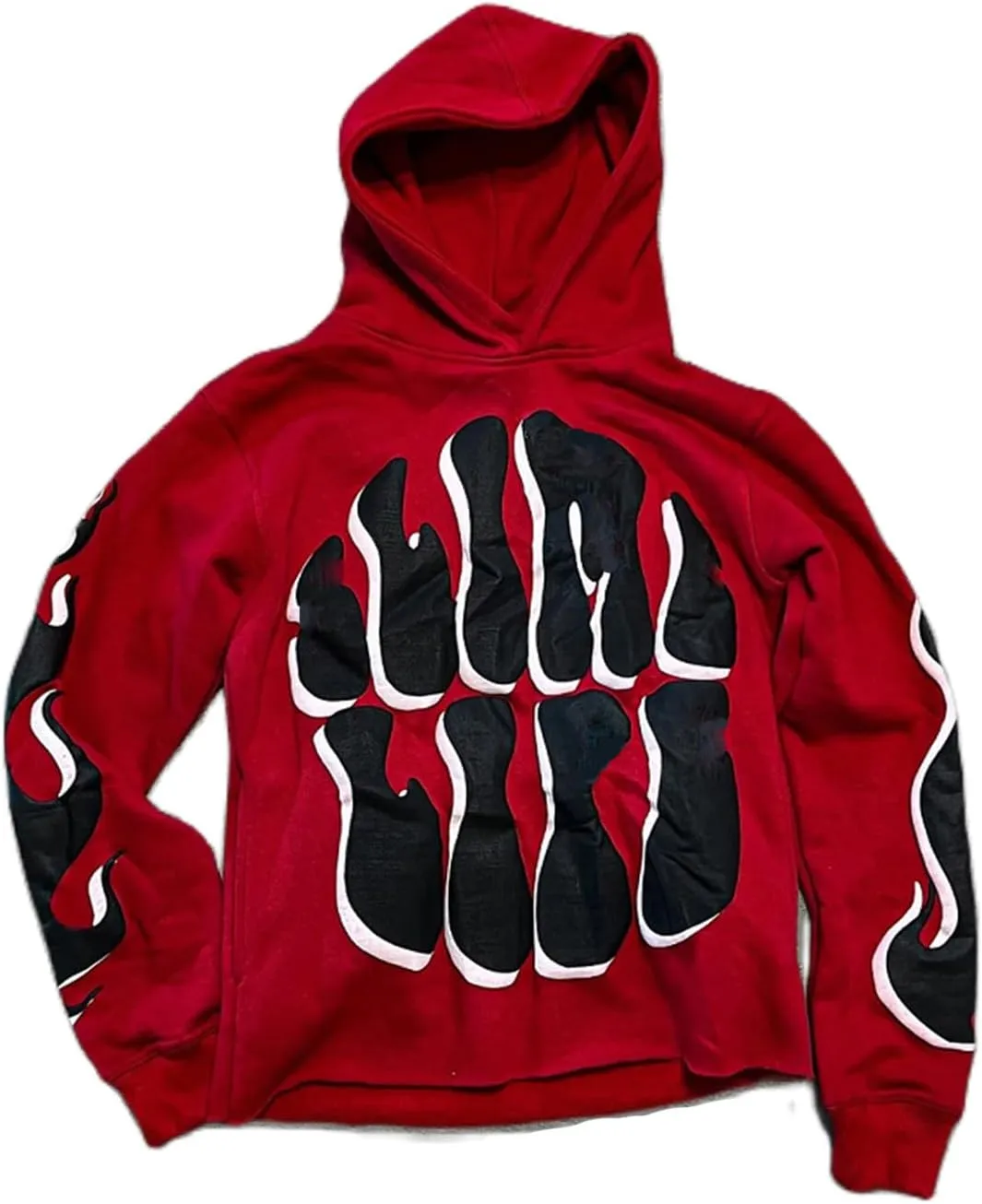 Sunwittafy Y2k Hoodie Men Women Letter Print Hoodies Graphic Grunge Oversized Pullover Sweatshirt Harajuku Jacket Streetwear