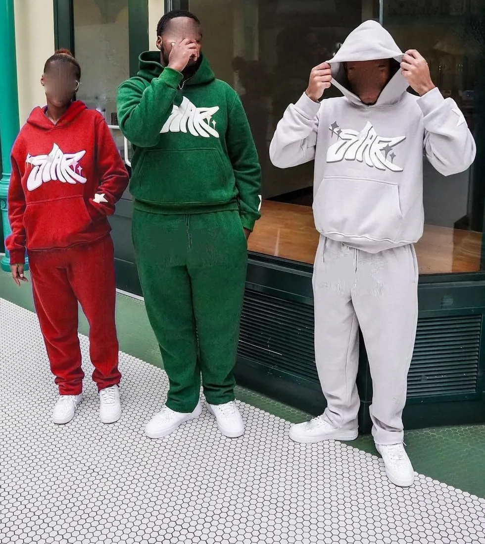 Sunwittafy Y2k Hoodie Men Women Letter Print Zip Up Hoodie Grunge Star Oversized Sweatshirt Harajuku Jacket Streetwear