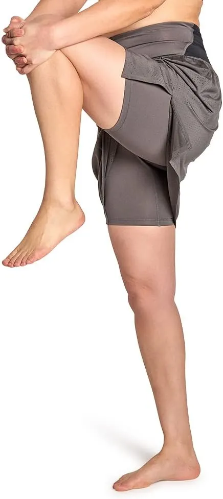 Tommie Copper Womens Pro-Grade Lower Back Support Skort | Breathable, Sweat Wicking Active Wear for Daily Low Back Support