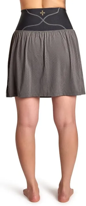 Tommie Copper Womens Pro-Grade Lower Back Support Skort | Breathable, Sweat Wicking Active Wear for Daily Low Back Support