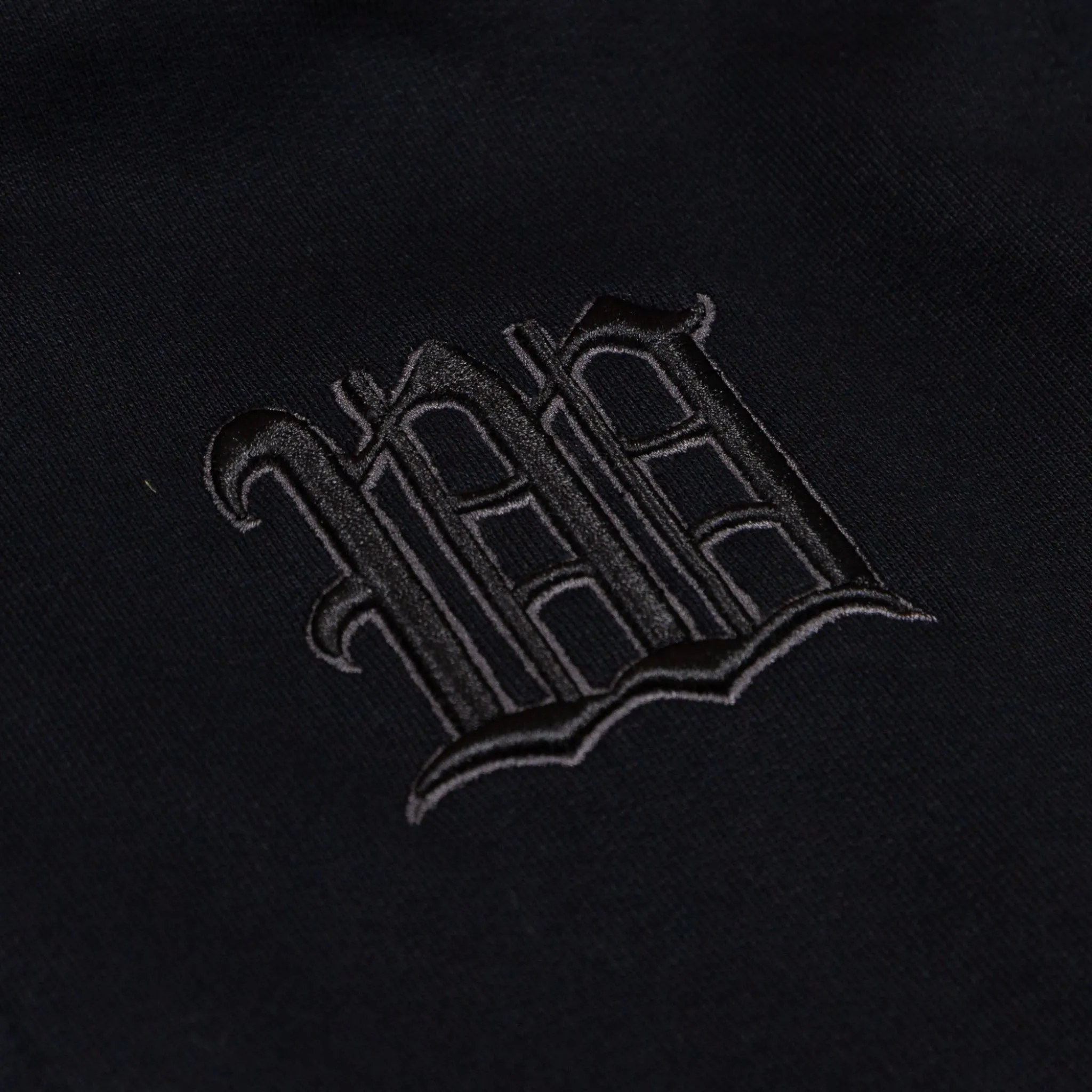 Wasted Paris Kingdom Curve Zip Hoodie - Black