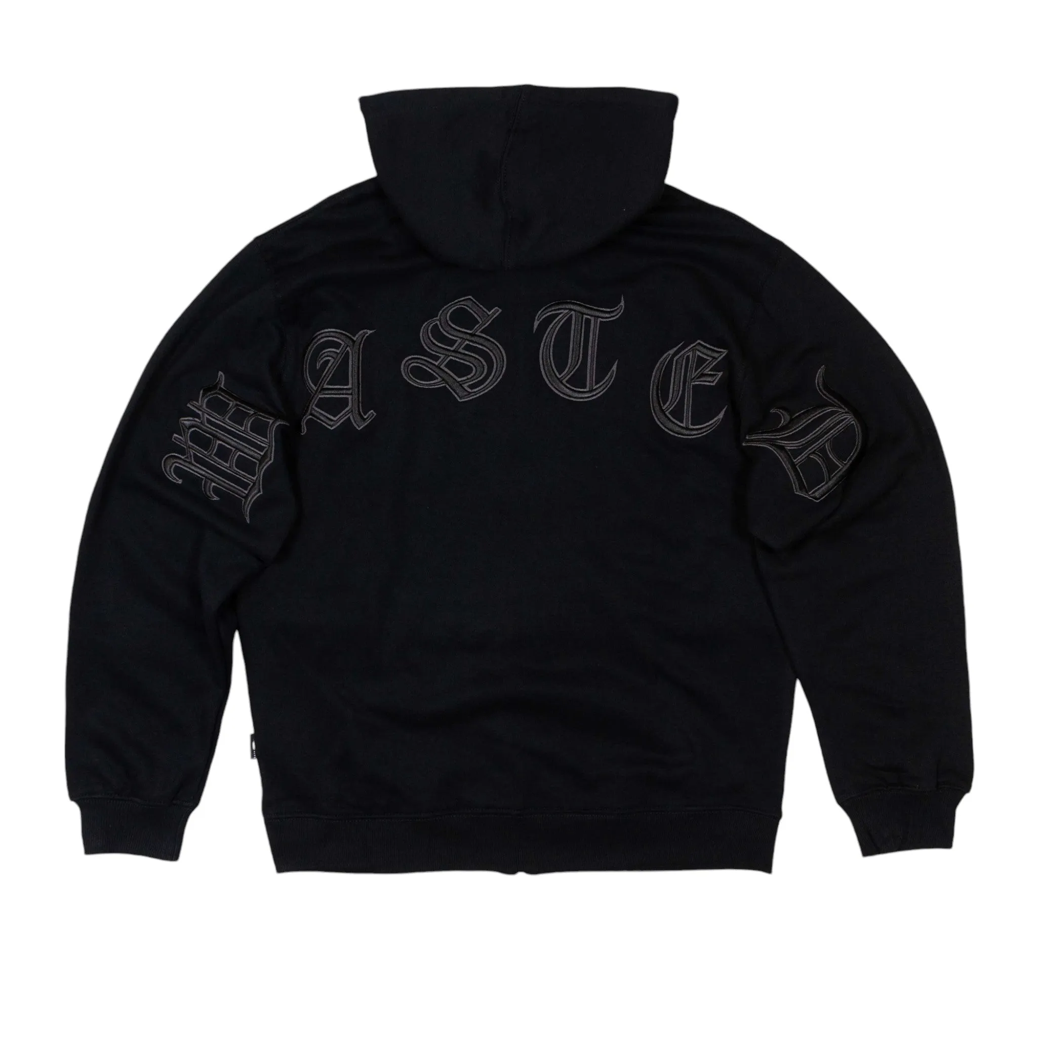 Wasted Paris Kingdom Curve Zip Hoodie - Black