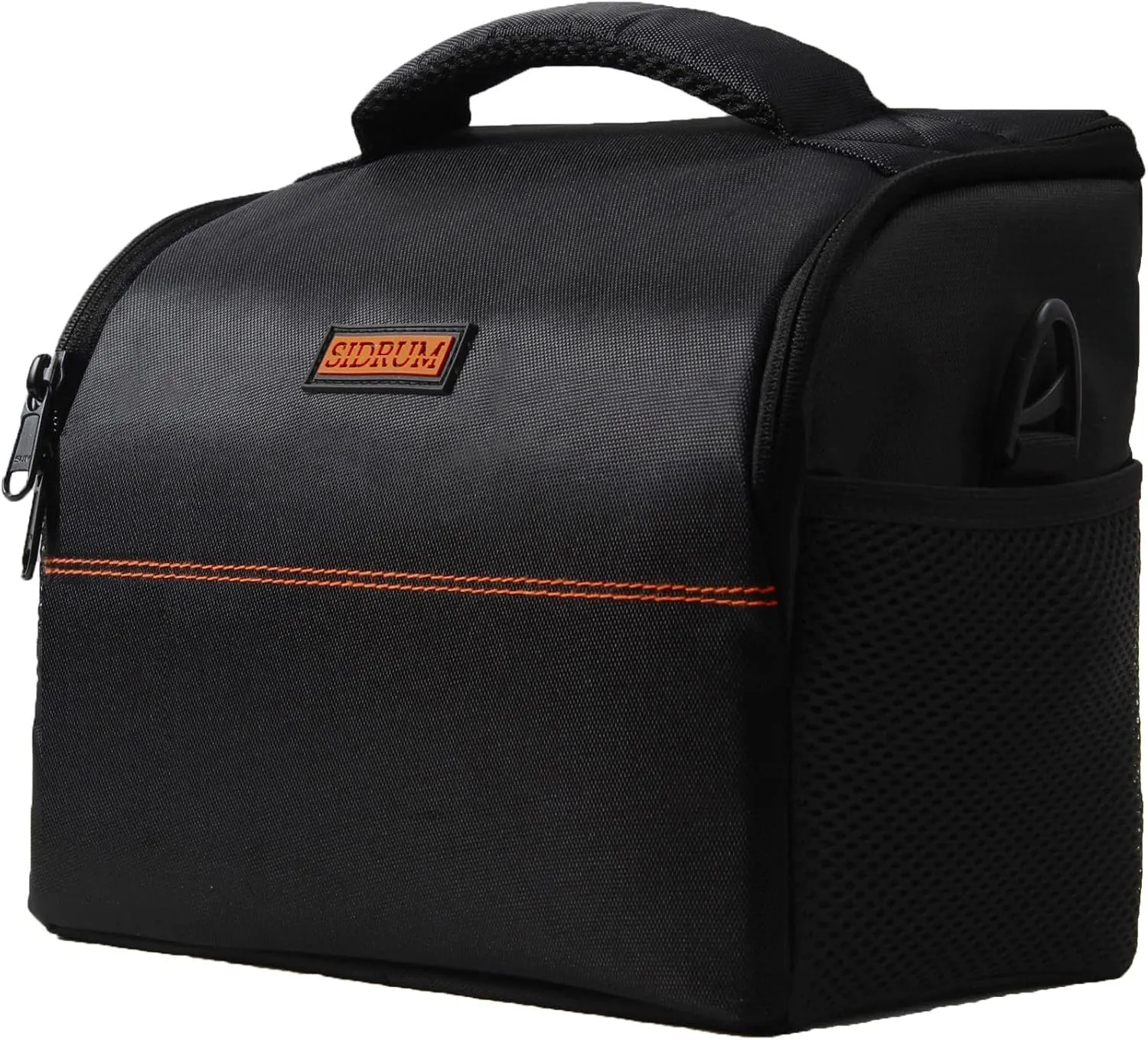 WF-18 DSLR/SLR Camera Shoulder Bag Case with Adjustable Shoulder Strap & Rain Cover, Compatible for Nikon, Canon, Sony Mirrorless Cameras - Waterproof - Breathable - Anti Shock (Orange-Black)