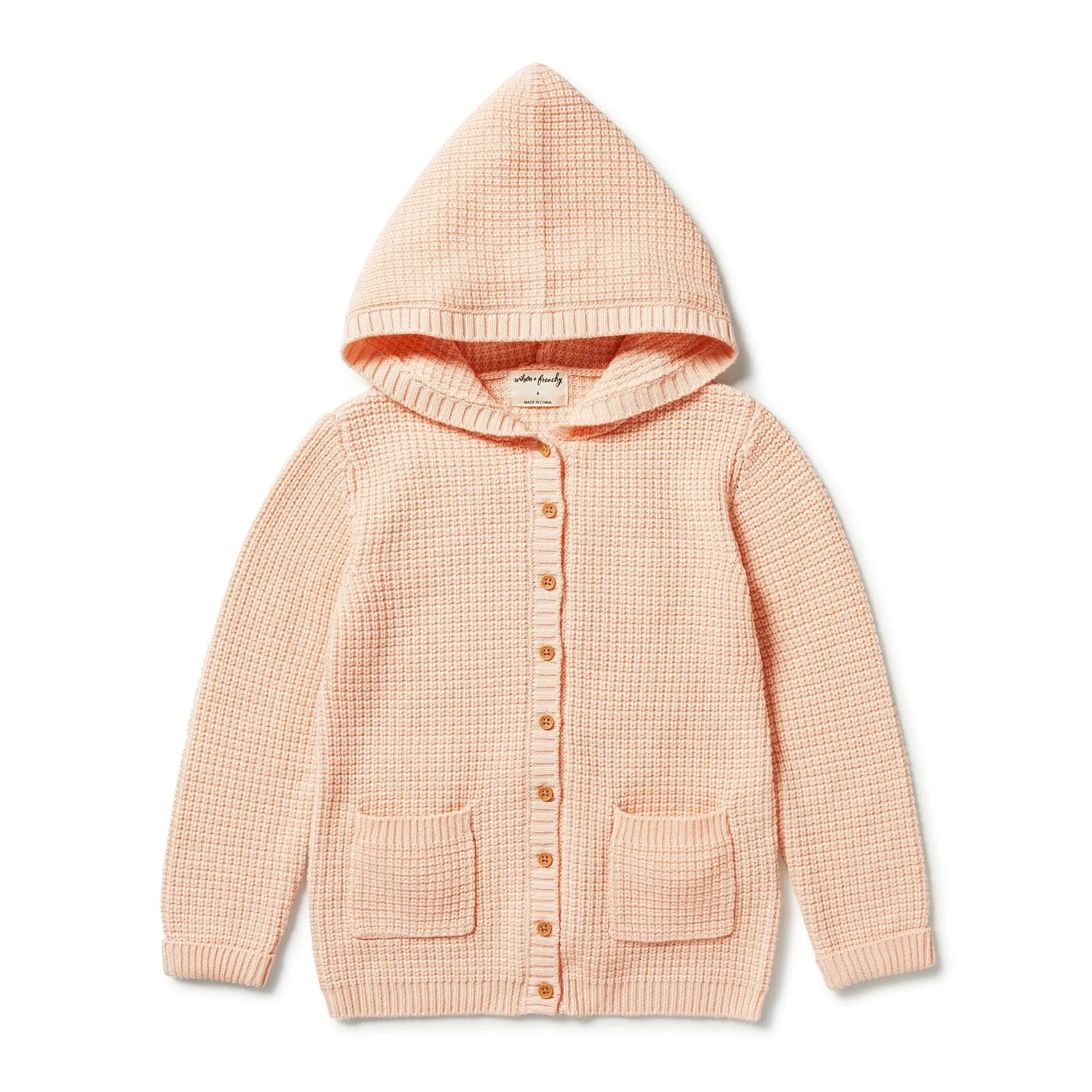 Wilson & Frenchy - Knitted Button Jacket Shell