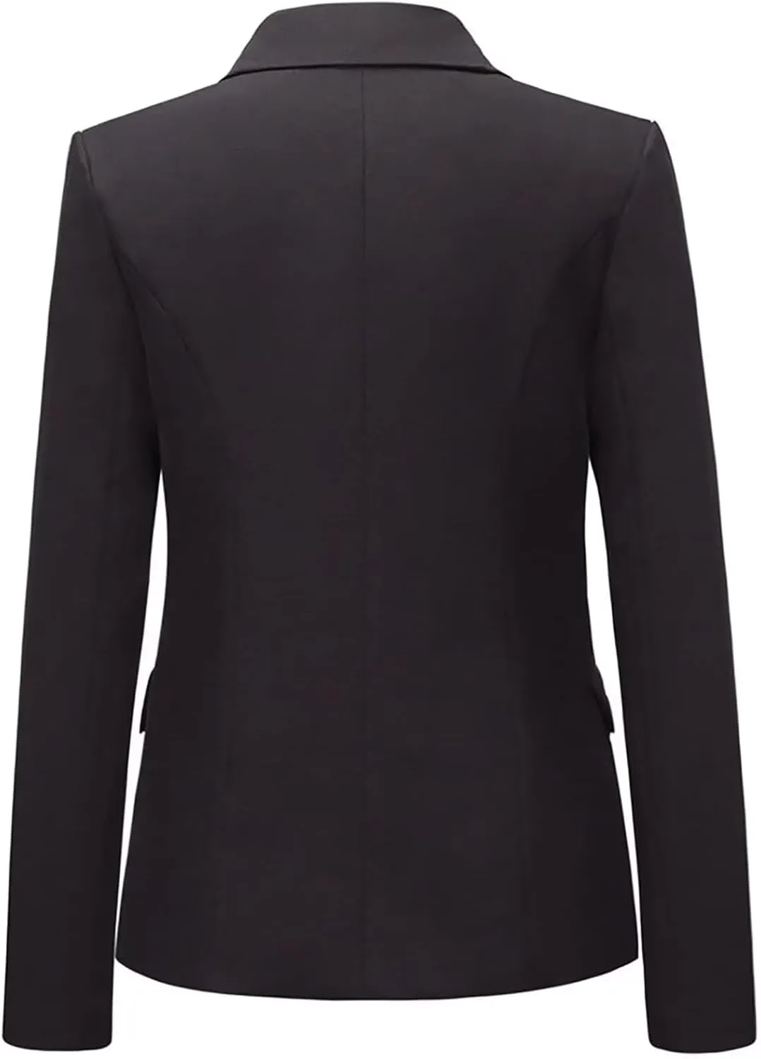 Womens 2 Piece Suits Set Double Breasted Business Office Blazer Jacket Casual Long Sleeve Pant Suit Set