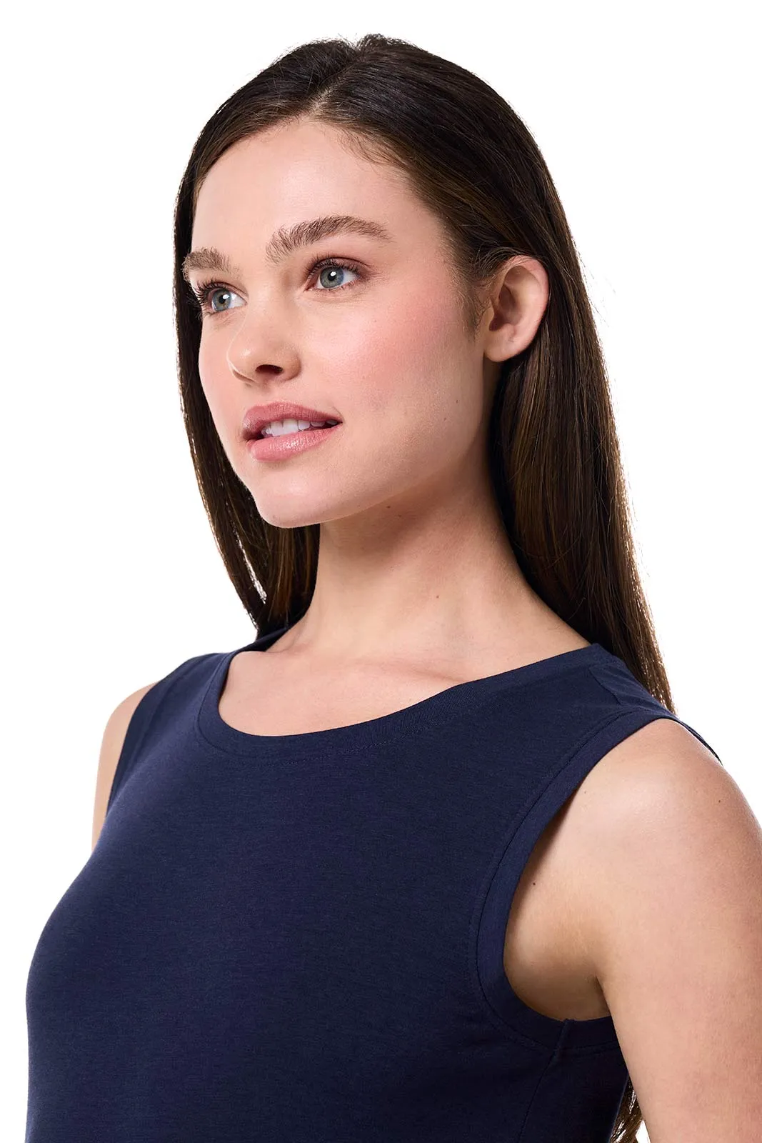 Women's Morada Everyday Basic Tank | Navy
