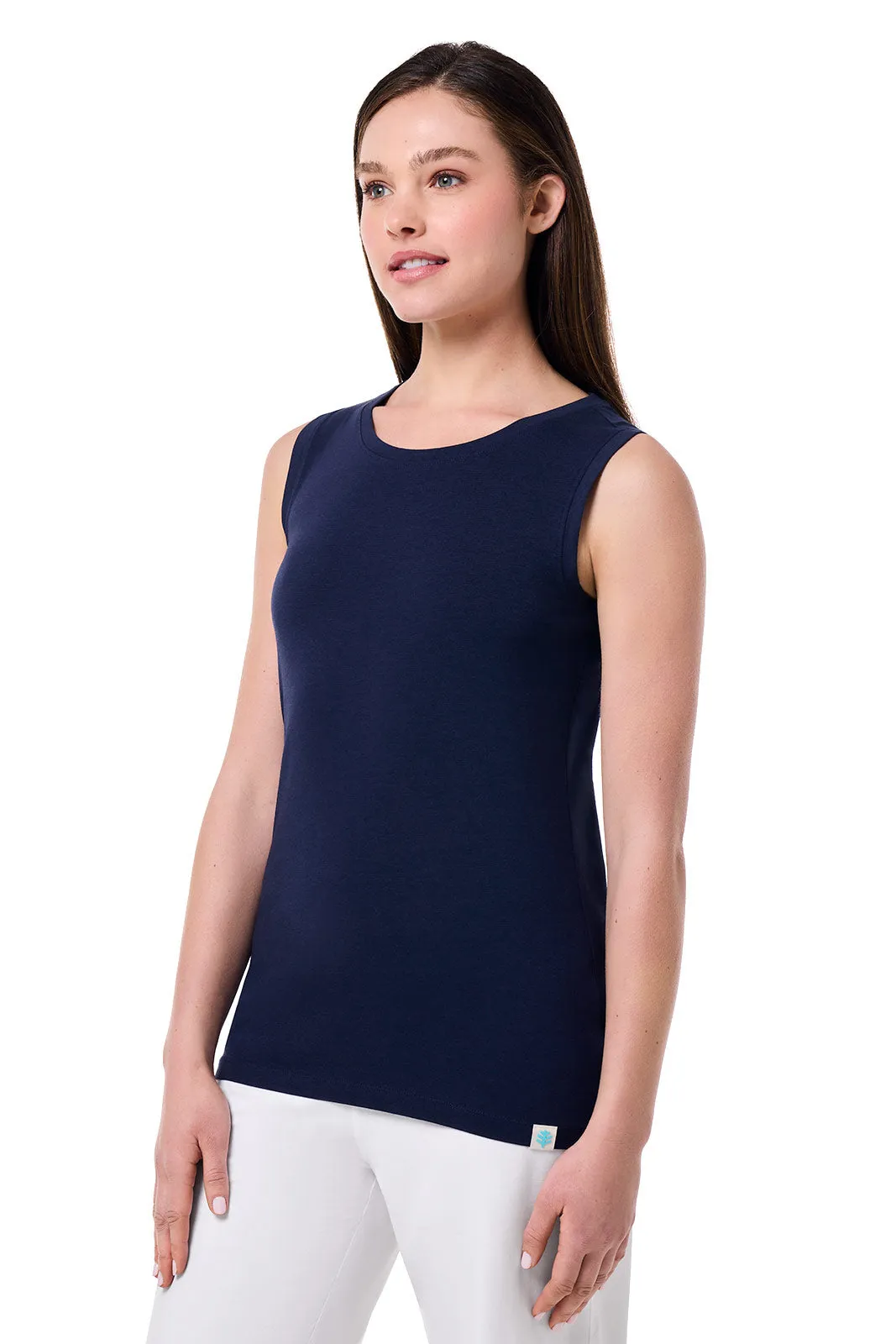 Women's Morada Everyday Basic Tank | Navy
