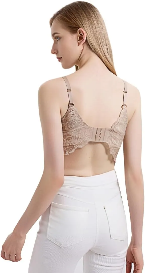 Women's Mulberry Silk Camisole with Built-in Bra, 19 Momme Silk Breathable Bras Tank Top Satin Cami Vest
