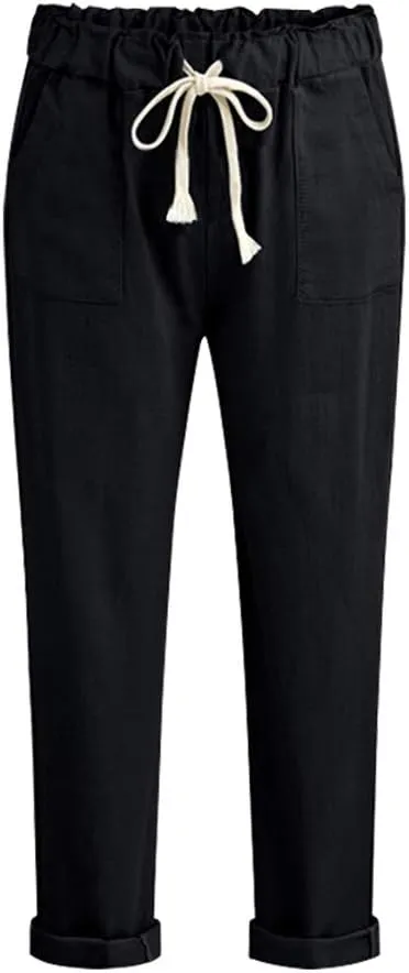 Women's Trousers New Women's Harem Pants Breathable Thin Section Casual Pencil Pants Simple Trousers Women's M-6XL Size