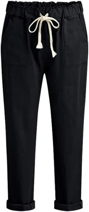 Women's Trousers New Women's Harem Pants Breathable Thin Section Casual Pencil Pants Simple Trousers Women's M-6XL Size