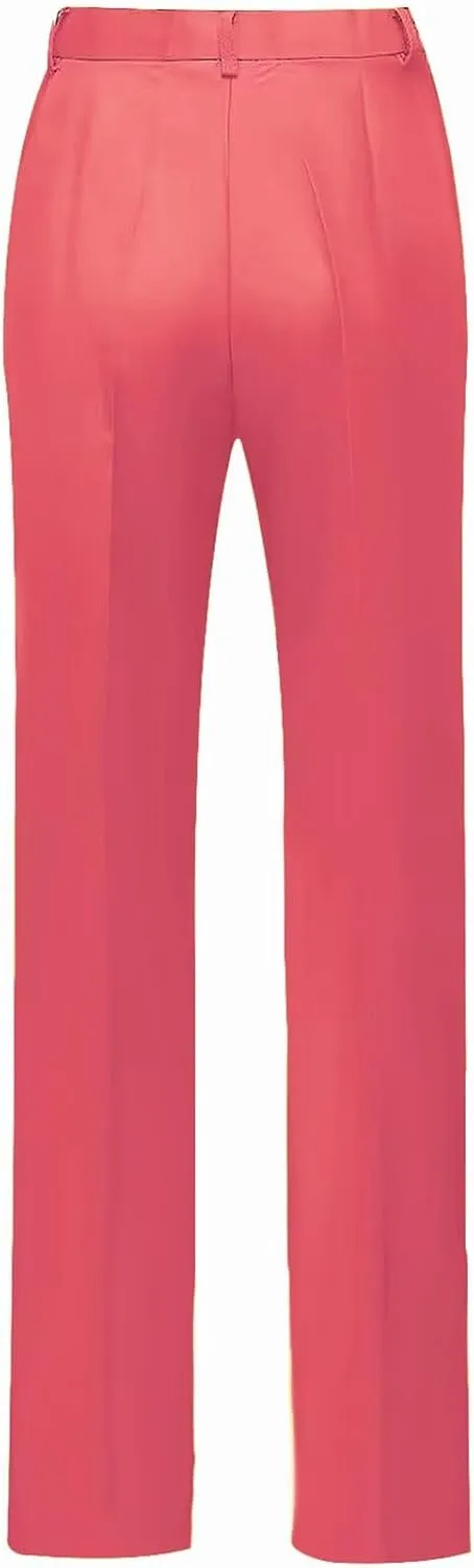 Work Pants Suit for Women 2 Piece Suits Set Business Office Blazer Jacket Long Sleeve Pant Suit Set