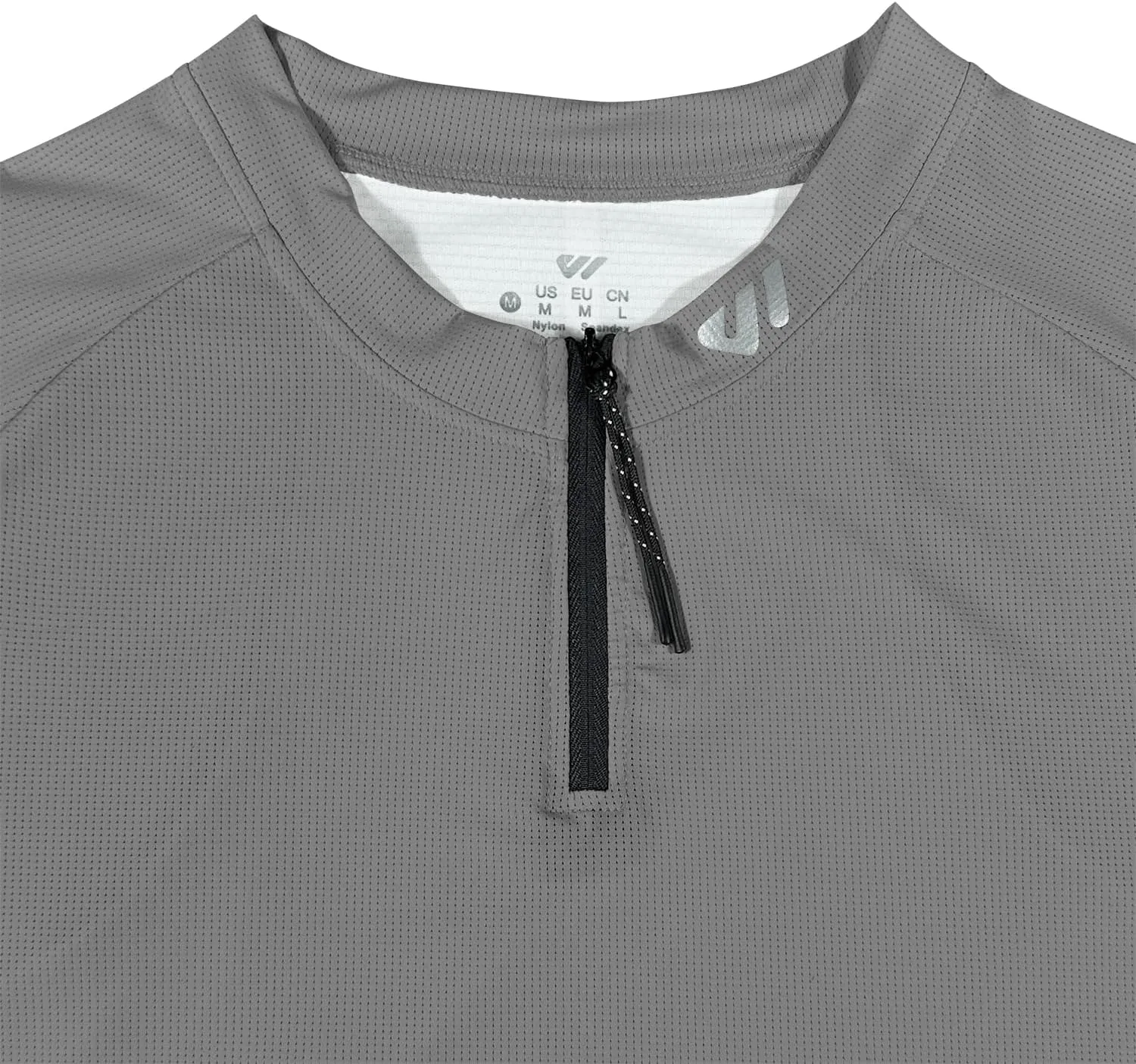 Wulibike Cycling Jersey Men Short Sleeve, Road Bike Jerseys Half Zipper with Pockets, Bicycle Clothing Breathable Quick Dry